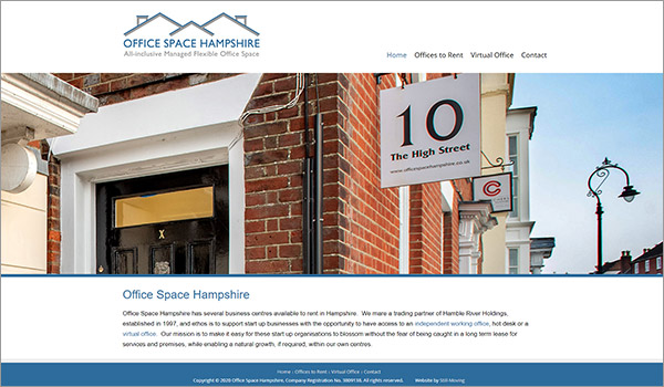 Website designed by Martin for Office Space Hampshire - Fareham, Romsey & Southampton